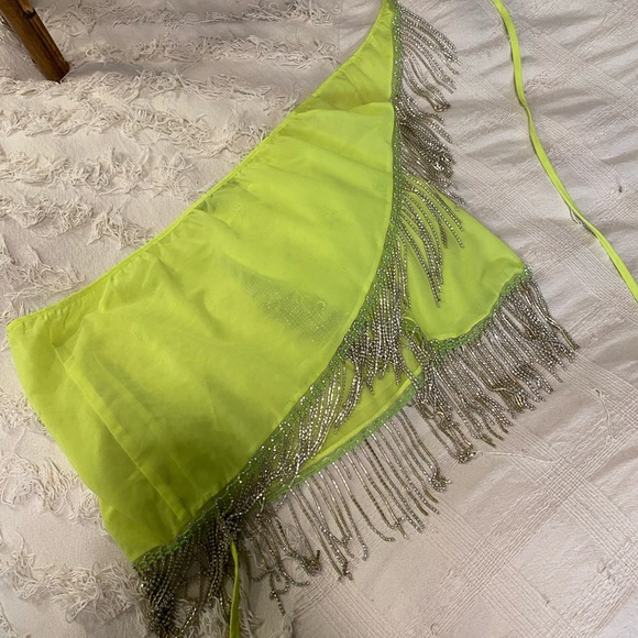 Jaded London Rhinestone Bikini Cover Skirt - Picture 4 of 6